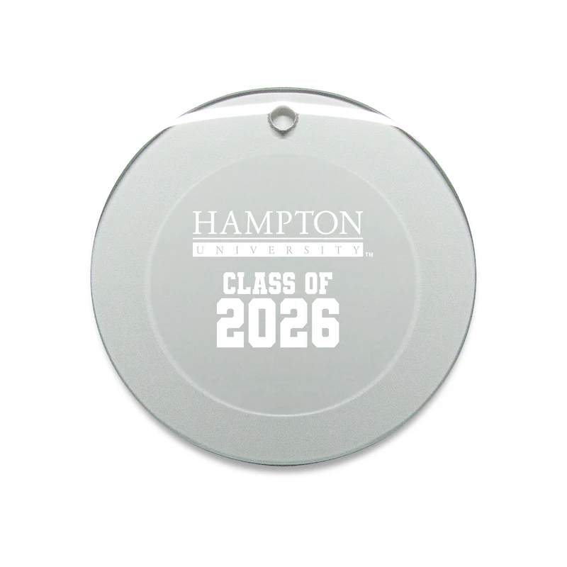 Jardine Hampton Pirates 3.25" Class of 2026 Round Glass Ornament