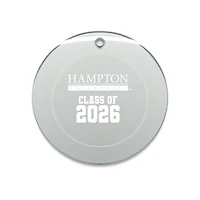 Jardine Hampton Pirates 3.25" Class of 2026 Round Glass Ornament