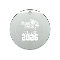 Jardine Illinois State Redbirds 3.25" Class of 2026 Round Glass Ornament