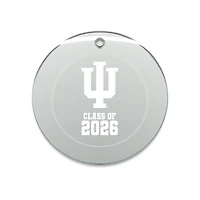 Jardine Indiana Hoosiers 3.25" Class of 2026 Round Glass Ornament