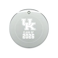 Jardine Kentucky Wildcats 3.25" Class of 2026 Round Glass Ornament