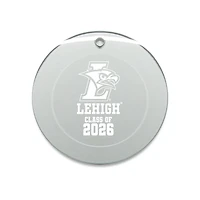 Jardine Lehigh Mountain Hawks 3.25" Class of 2026 Round Glass Ornament