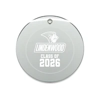 Jardine Lindenwood Lions 3.25" Class of 2026 Round Glass Ornament