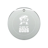 Jardine Maryland Terrapins 3.25" Class of 2026 Round Glass Ornament
