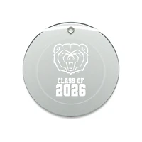 Jardine Missouri State University Bears 3.25" Class of 2026 Round Glass Ornament