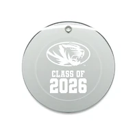 Jardine Missouri Tigers 3.25" Class of 2026 Round Glass Ornament