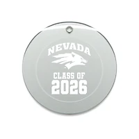 Jardine Nevada Wolf Pack 3.25" Class of 2026 Round Glass Ornament