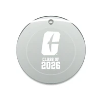 Jardine Charlotte 49ers 3.25" Class of 2026 Round Glass Ornament