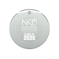 Jardine Northern Kentucky University Norse 3.25" Class of 2026 Round Glass Ornament