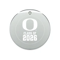 Jardine Oregon Ducks 3.25" Class of 2026 Round Glass Ornament