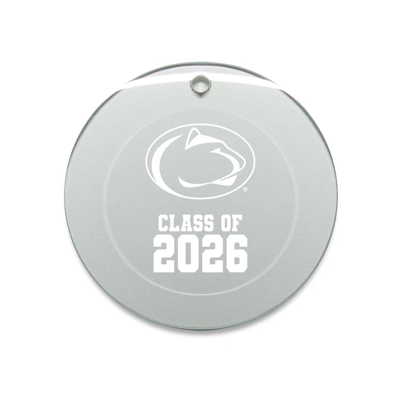 Jardine Penn State Nittany Lions 3.25" Class of 2026 Round Glass Ornament