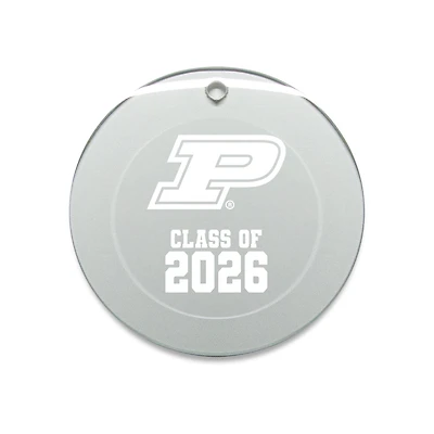 Jardine Purdue Boilermakers 3.25" Class of 2026 Round Glass Ornament