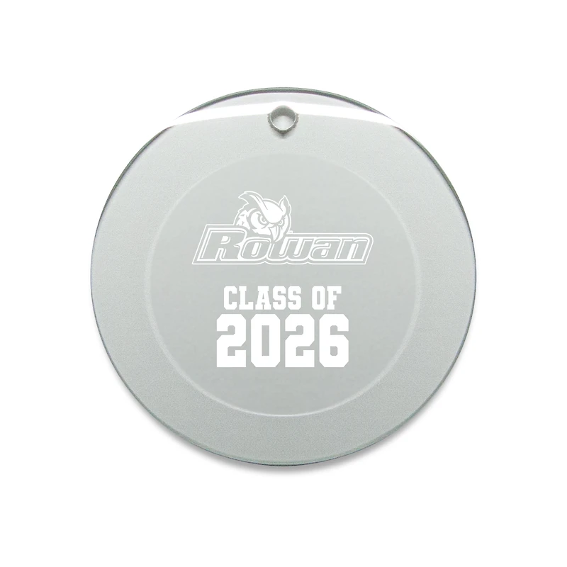 Jardine Rowan Profs 3.25" Class of 2026 Round Glass Ornament