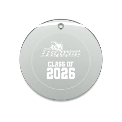 Jardine Rowan Profs 3.25" Class of 2026 Round Glass Ornament