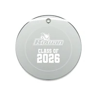 Jardine Rowan Profs 3.25" Class of 2026 Round Glass Ornament