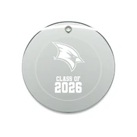 Jardine Saginaw Valley State Cardinals 3.25" Class of 2026 Round Glass Ornament
