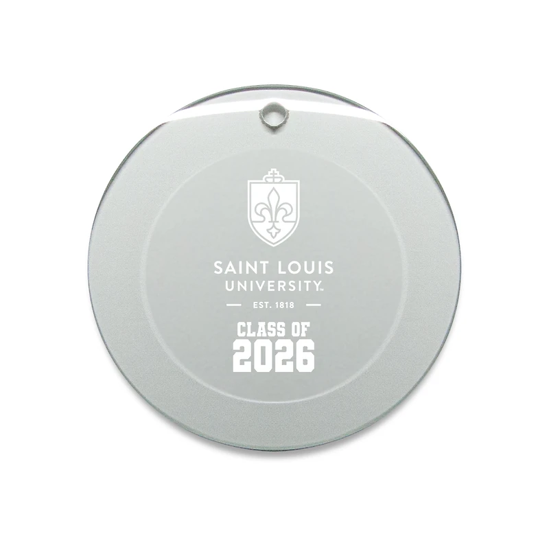 Jardine Saint Louis Billikens 3.25" Class of 2026 Round Glass Ornament