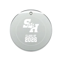 Jardine Sam Houston State Bearkats 3.25" Class of 2026 Round Glass Ornament