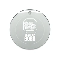 Jardine South Carolina Gamecocks 3.25" Class of 2026 Round Glass Ornament