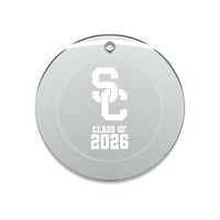 Jardine USC Trojans 3.25" Class of 2026 Round Glass Ornament