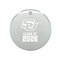 Jardine Southern University Jaguars 3.25" Class of 2026 Round Glass Ornament