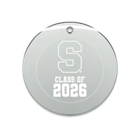 Jardine Syracuse Orange 3.25" Class of 2026 Round Glass Ornament