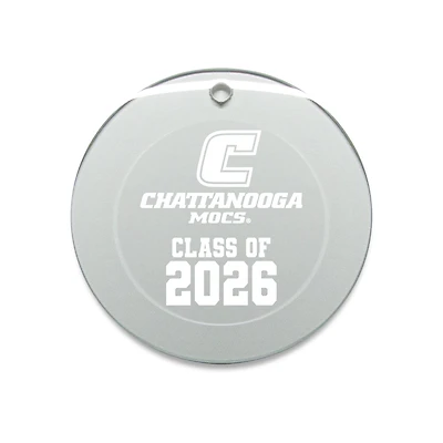 Jardine Tennessee Chattanooga Mocs 3.25" Class of 2026 Round Glass Ornament