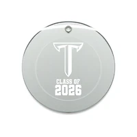 Jardine Troy University Trojans 3.25" Class of 2026 Round Glass Ornament