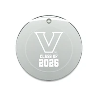 Jardine Vanderbilt Commodores 3.25" Class of 2026 Round Glass Ornament