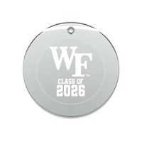 Jardine Wake Forest Demon Deacons 3.25" Class of 2026 Round Glass Ornament