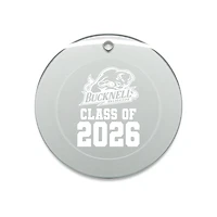 Jardine Bucknell Bison 3.25" Class of 2026 Round Glass Ornament