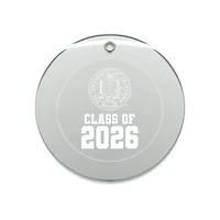 Jardine UC Irvine Anteaters 3.25" Class of 2026 Round Glass Ornament