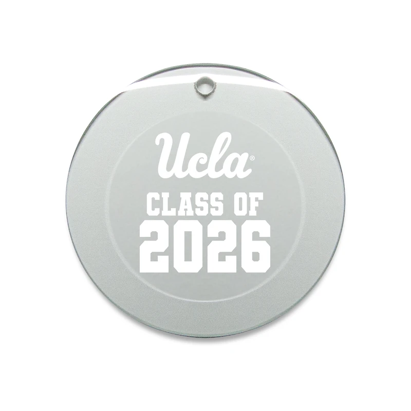 Jardine UCLA Bruins 3.25" Class of 2026 Round Glass Ornament