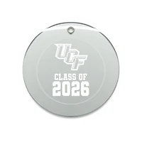 Jardine UCF Knights 3.25" Class of 2026 Round Glass Ornament