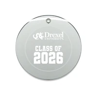 Jardine Drexel Dragons 3.25" Class of 2026 Round Glass Ornament