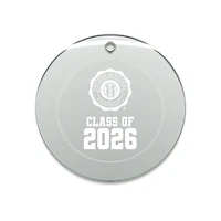 Jardine Eastern Kentucky Colonels 3.25" Class of 2026 Round Glass Ornament