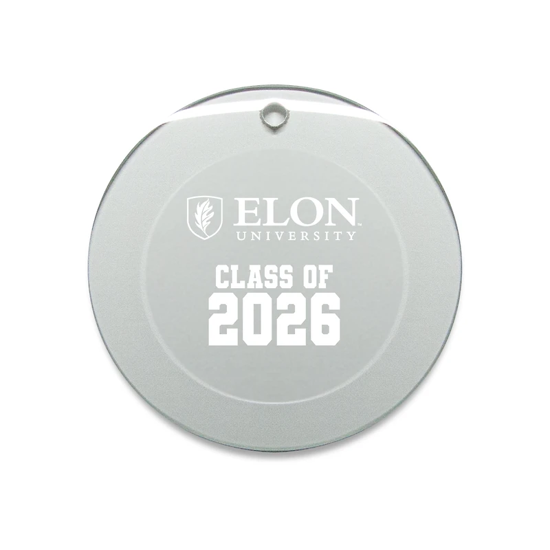 Jardine Elon Phoenix 3.25" Class of 2026 Round Glass Ornament