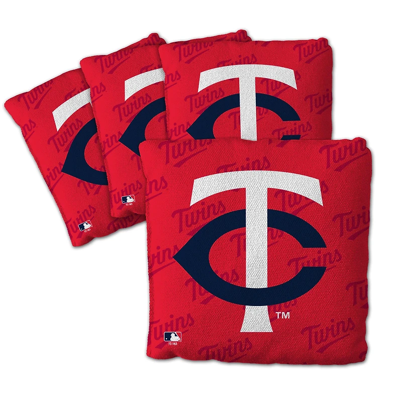 IDNA Minnesota Twins Four-Piece Cornhole Bag Set