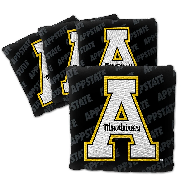 IDNA Appalachian State Mountaineers Four-Piece Cornhole Bag Set