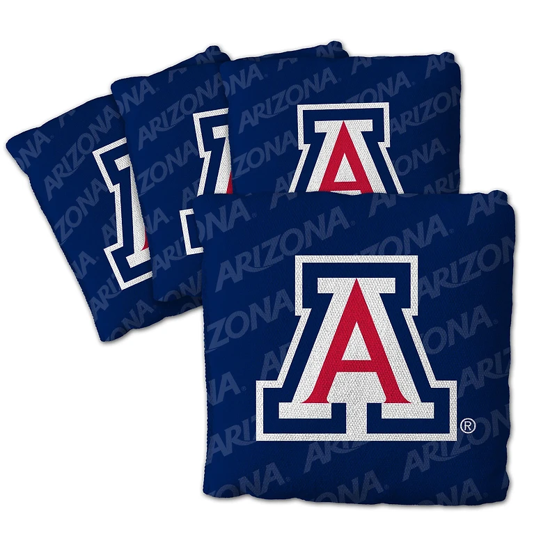 IDNA Arizona Wildcats Four-Piece Cornhole Bag Set