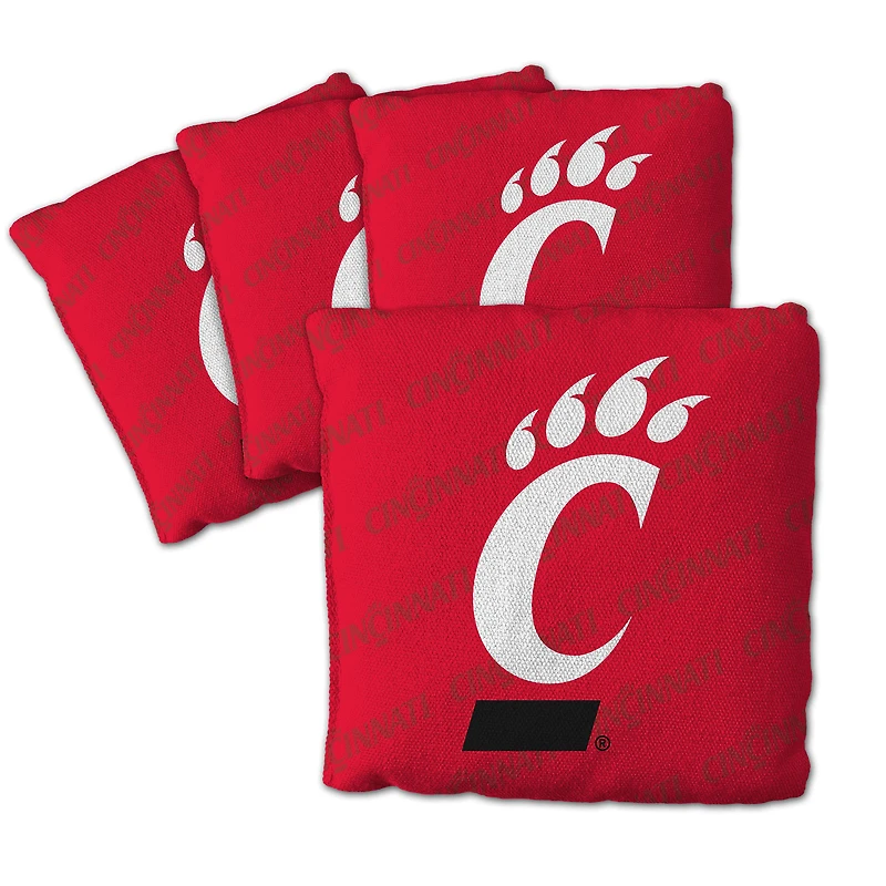 IDNA Cincinnati Bearcats Four-Piece Cornhole Bag Set
