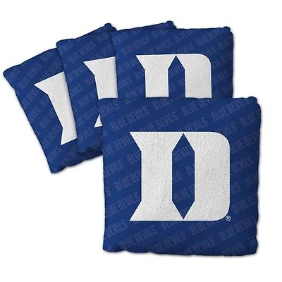 IDNA Duke Blue Devils Four-Piece Cornhole Bag Set