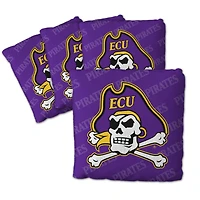IDNA ECU Pirates Four-Piece Cornhole Bag Set
