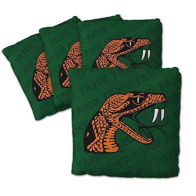 IDNA Florida A&M Rattlers Four-Piece Cornhole Bag Set