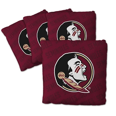 IDNA Florida State Seminoles Four-Piece Cornhole Bag Set