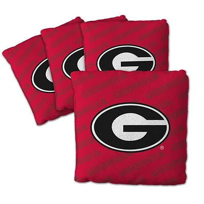 IDNA Georgia Bulldogs Four-Piece Cornhole Bag Set