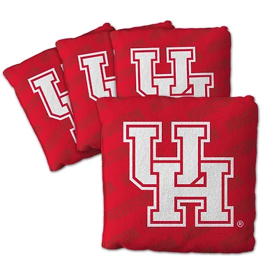 IDNA Houston Cougars Four-Piece Cornhole Bag Set