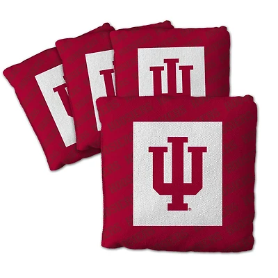 IDNA Indiana Hoosiers Four-Piece Cornhole Bag Set