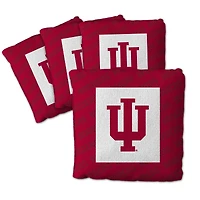 IDNA Indiana Hoosiers Four-Piece Cornhole Bag Set