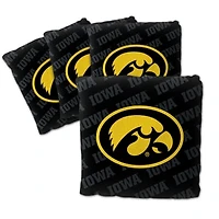 IDNA Iowa Hawkeyes Four-Piece Cornhole Bag Set